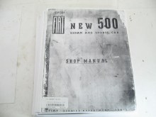 1957-58 SHOP MANUAL, COPY