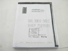 500 SHOP MANUAL, COPY