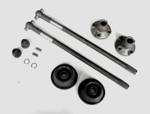 AXLE SET WITH 20 MM AXLES
