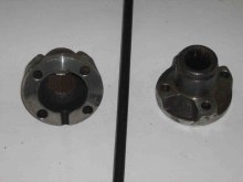 SPECIAL AXLE END 4 BOLT FLANGE
