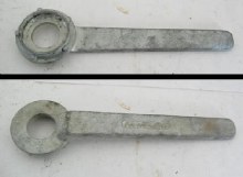 WRENCH FOR ADJUSTING LOCK RING