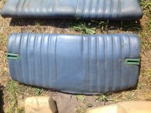 BLUE REAR UPPER SEAT ASSY