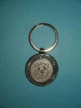 ENGRAVED METAL ABARTH KEY FOB