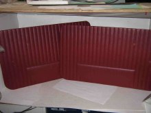 CORRECT BURGUNDY DR PANEL SET