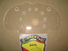 USA SPEEDOMETER FACE STICKER
