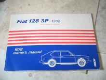 1978 OWNERS MANUAL, COPY