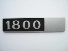 1975-78 "1800" EMBLEM ON TRUNK