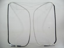 DOOR GLASS ALLOY TRIM PAIR