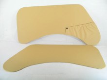 PAIR BEIGE FRONT DOOR PANELS