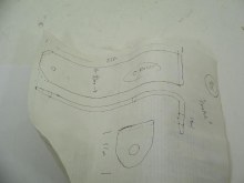 INNER BUMPER BRACKET DRAWING