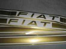 GOLD "FIAT" STRIPE KIT