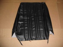 SEAT COVER TOP FRONT BLACK