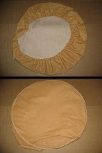 SPARE WHEEL COVER, BEIGE
