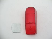 RIGHT TAIL LAMP LENS, RED USA