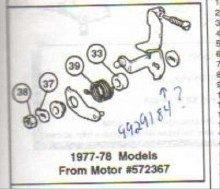 LEVER ON CARB PRIMARY SHAFT
