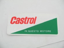 222 X 99 MM CASTROL STICKER