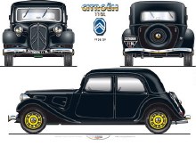 Citroën Traction Avant POSTER