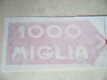 RED 1000 MIGLIA STICKER