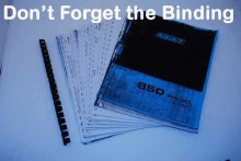 PHOTOCOPIES COME UNBOUND