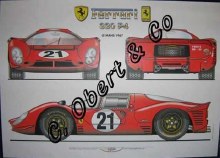 Ferrari 330 P4 1967 Le Mans