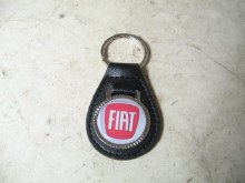 NEW FIAT LEATHER KEY FOB