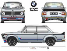 BMW 2002 TURBO POSTER