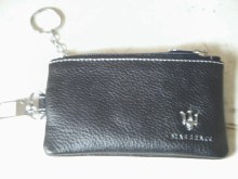 MASERATI LEATHER KEY POUCH