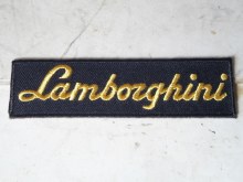 LAMBORGHINI PATCH, 90 MM LONG