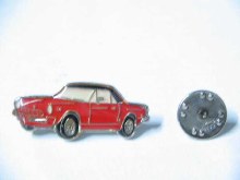 RED FIAT 124 SPIDER PIN