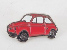 RED FIAT 500 PIN