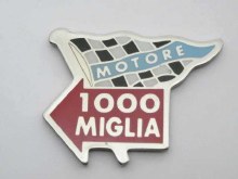 METAL 1000 MIGLIA EMBLEM