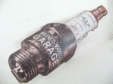 MARELLI GARAGE SPARK PLUG SIGN