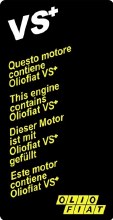 OLIO FIAT VS+ STICKER