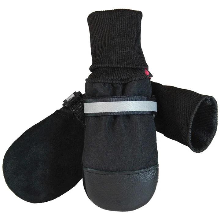 Muttluk All Weather Boot Fleece Black 4pk L