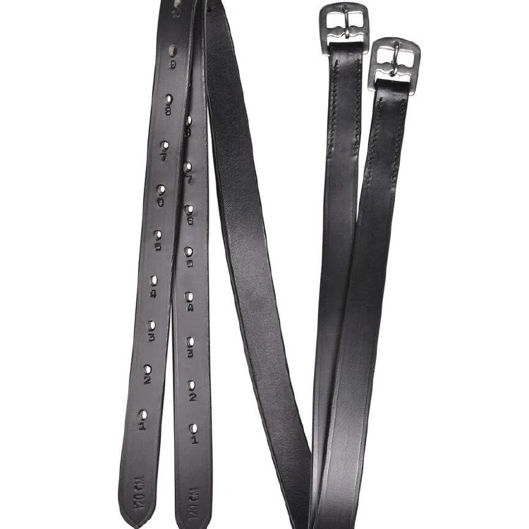 Stirrup Leathers-HDR 54in Black
