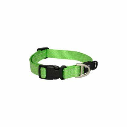 Rogz Collar 5/8x 10-16in Lime