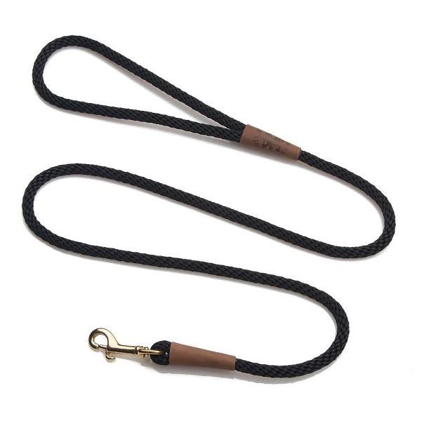 Mendota Snap Lead 1/2"x6ft Bk