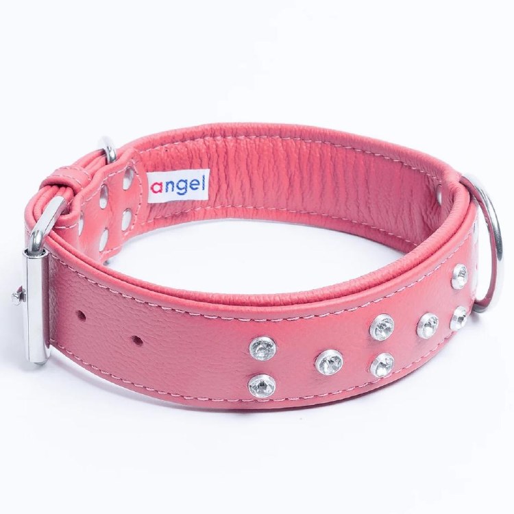 Angel Athens Collar Pink 22"