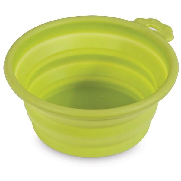 Travel Bowl- Collapsible 1.5 cup Green