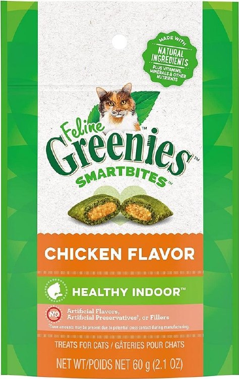 Feline Greenies HrBl Chck 2.1oz