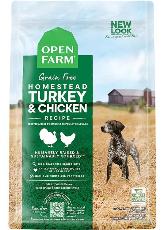 Open Farm Grain Free Turkey & Chicken 4lb