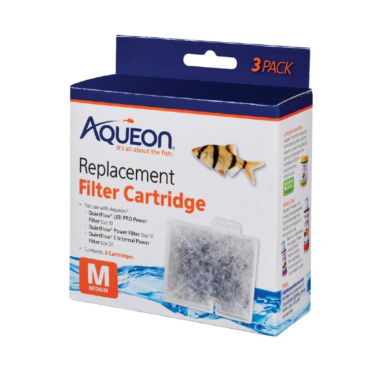 Filter Cartridge-Aqueon Medium 3pk