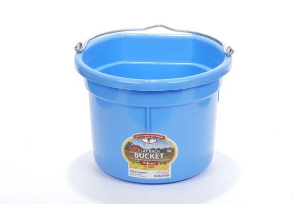 Bucket 8qt Flat Back Berry Blue