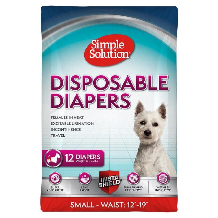 Diaper -Disposable 12pk S