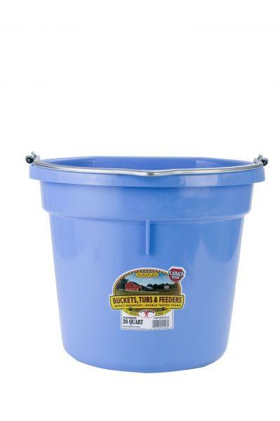 Bucket 20qt Flat Back Berry Blue