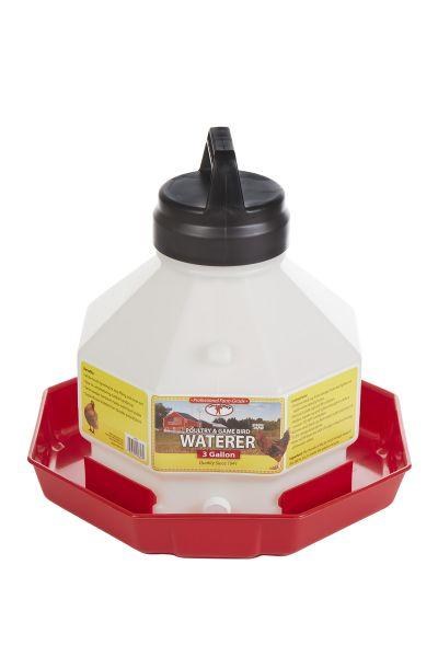 Poultry Fountain Plastic 3Gal