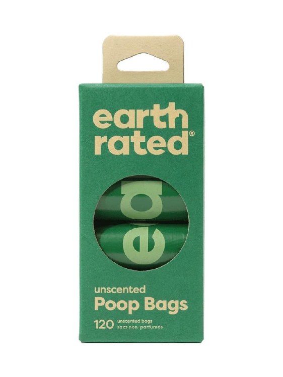 Earth Rated PoopBags Rolls 120's Unscented