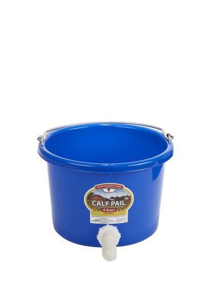 Calf Pail Plst.w/Nipple CP8