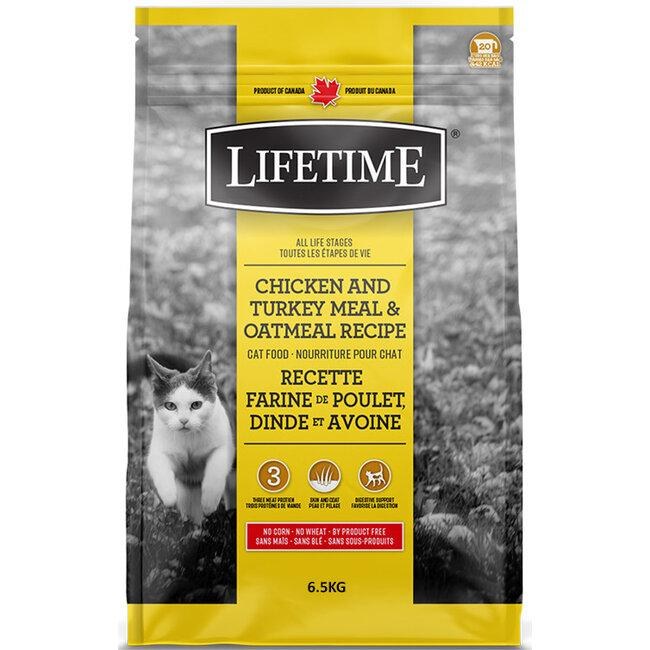 Lifetime Cat Chicken & Oatmeal 15lb