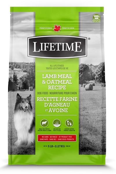 Lifetime Lamb & Oatmeal 5lb